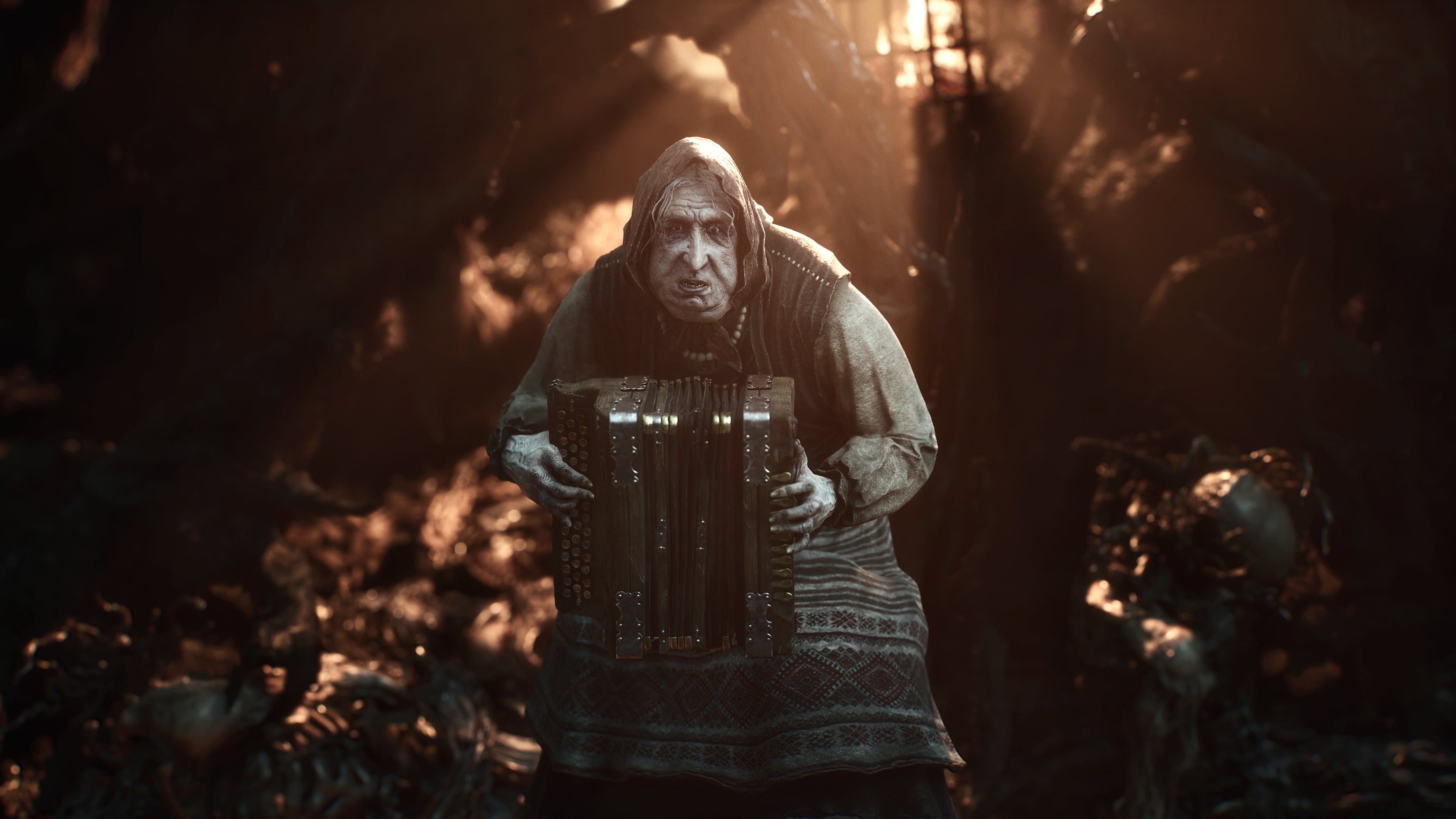 Hooded character in Mortal Shell II